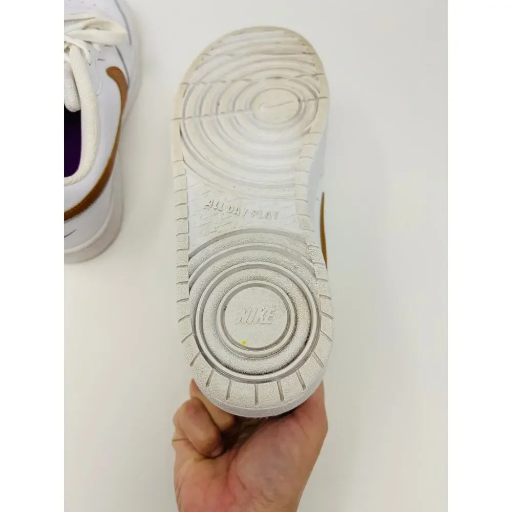 Nike Court Borough Low 2 SE GS White Metallic Copper DQ5970-100